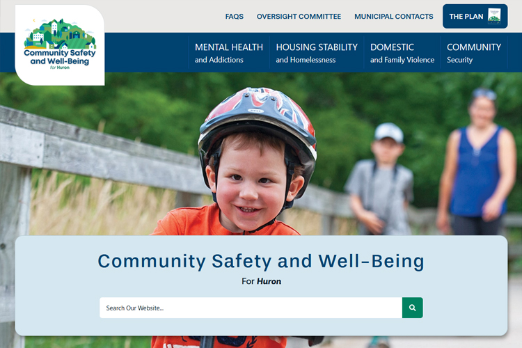 <br />
Community Safety and Well-Being For Huron